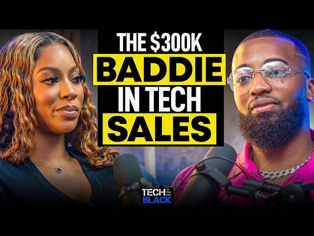 This $300,000 Tech Sales Baddie Is Beating Men In Tech!