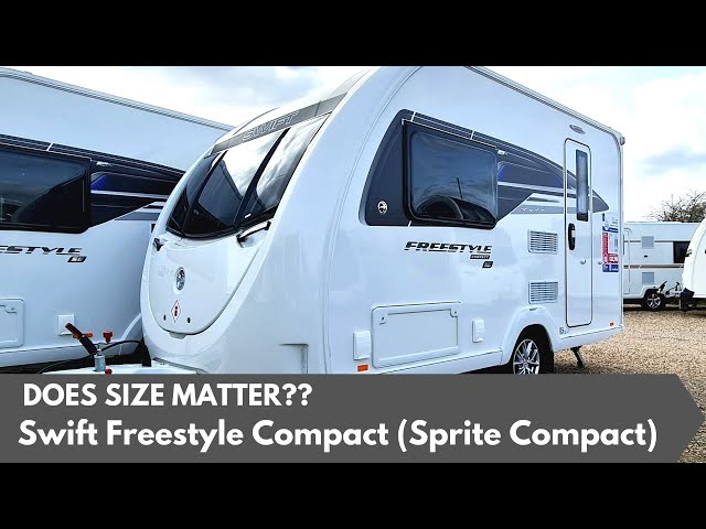 Swift Freestyle Compact (Sprite Compact) 2023 - Compact caravanning for two! Does size matter?