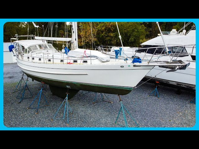 An Immaculate 50' DREAM YACHT Built to Go ANYWHERE [Full Tour] Learning the Lines