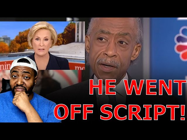 MSNBC FREAKS OUT After Al Sharpton GOES OFF SCRIPT While ADMITTING TRUTH About Democrat Hypocrisy!
