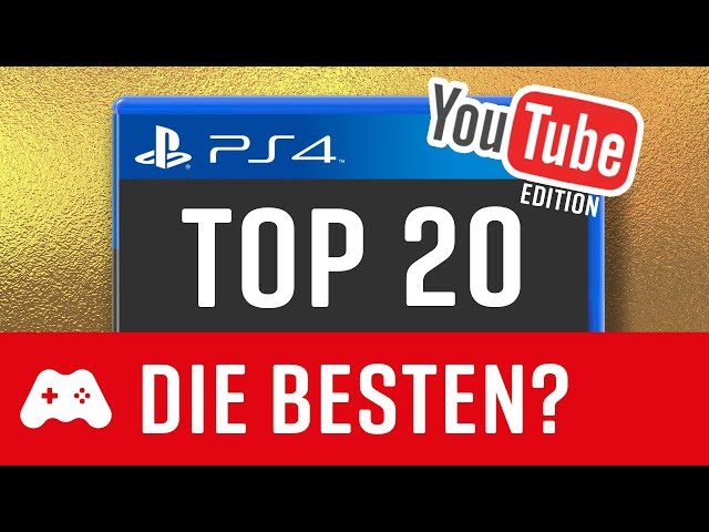 TOP 20 ► Die beliebtesten PS4 Spiele 2017 - auch die besten?