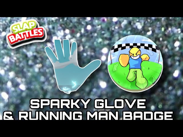 How To Get "Sparky" Glove & “Incredible Running Man” Badge | Slap Battles Roblox