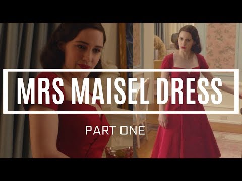 Making: Mrs. Maisel's Red Dress