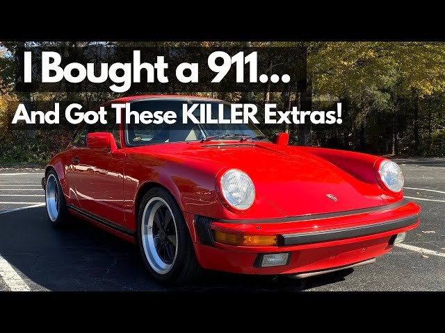 KILLER Extras That Came with My Porsche 911 3.2 Carrera