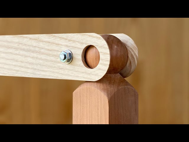 Making a Wooden Ball Joint | Japanese Woodworking