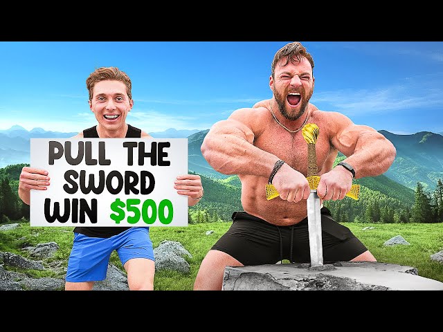 Pull the Sword From the Stone, Win $500
