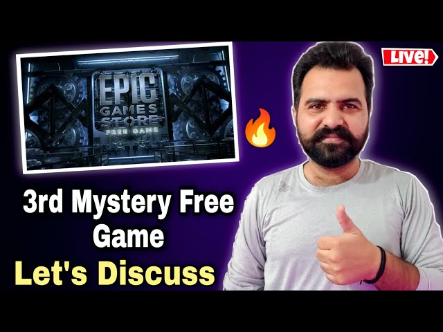 Which is 3rd Mystery Free Game ? Let's Discuss * Epic Games Store * IEG