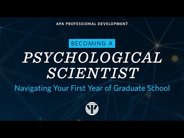 Navigating Your First Year of Graduate School