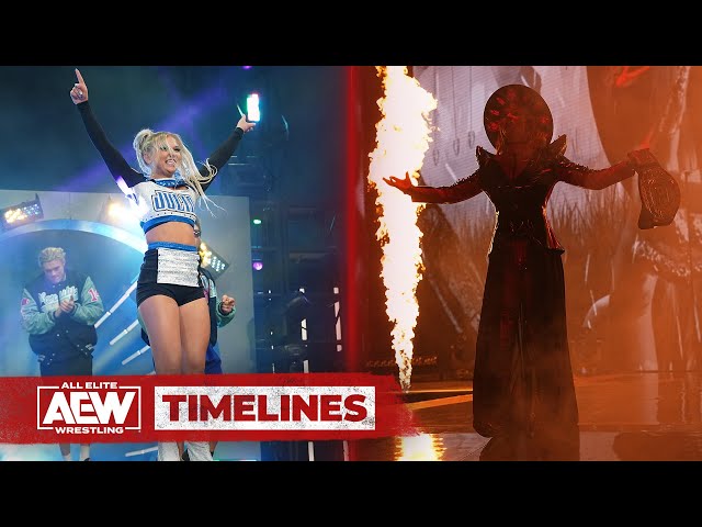 From cheerleader to champion! The Queen of House of Black & TBS Champion Julia Hart! | AEW Timelines