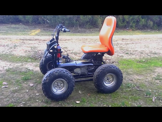 HomeMade Four-Wheeled Scooter / 4 wheel scooter