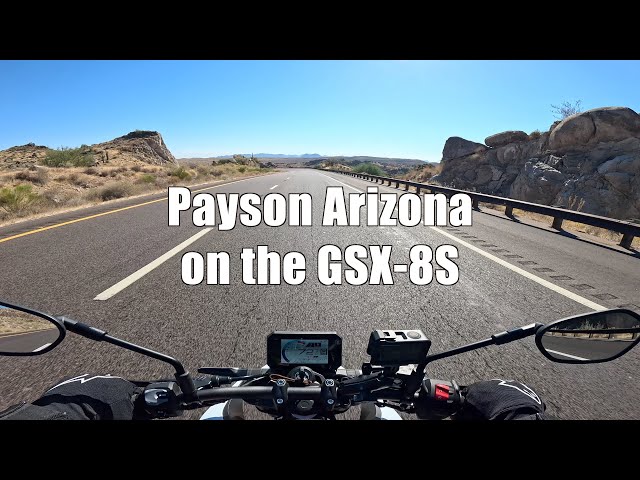 Ride to Payson, AZ - Suzuki GSX-8S