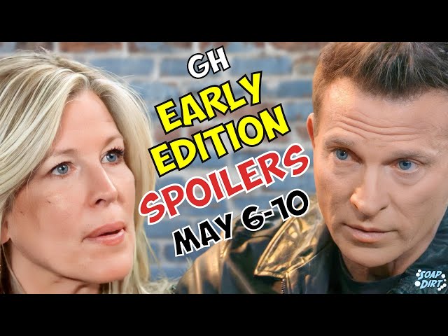 General Hospital Early Weekly Spoilers May 6-10: Carly Panics & Jason Digs Deep #gh #generalhospital