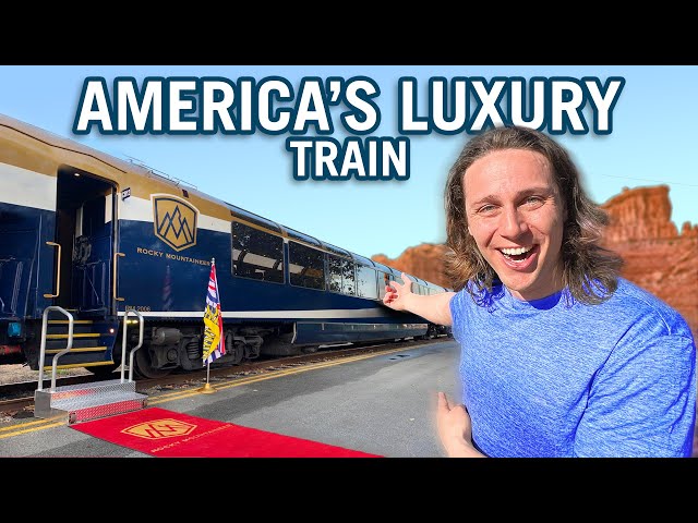 5. Riding America's LUXURY TRAIN to Alaska!