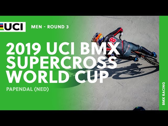 2019 UCI BMX SX World Cup - Papendal (NED) / Men Round 3