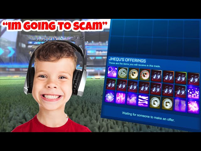 Scammer Doesn’t Realize I HEAR him! (Scammer Gets Scammed) Rocket League