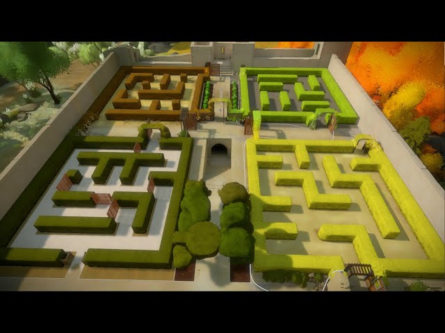 Using Giant Hedge Mazes to Solve Confusing Puzzles