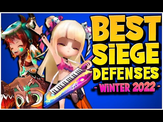 The BEST Siege Defenses in Summoners War - November 2022