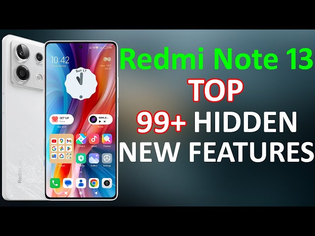 Redmi Note 13 5G 99+ Tips, Tricks & Hidden Features | Amazing Hacks - NO ONE SHOWS YOU [HINDI] 🔥🔥🔥