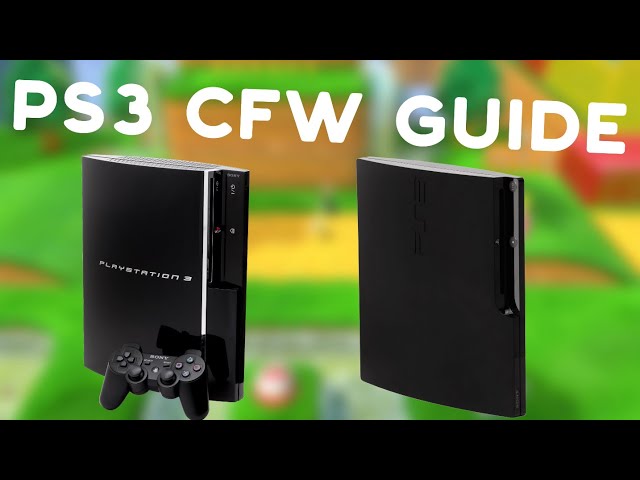 CFW auf der PS3 installieren!