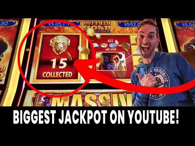 💰 BIGGEST Buffalo Gold Revolution JACKPOT on YouTube! 🎰 15 Gold Buffalo caught LIVE!