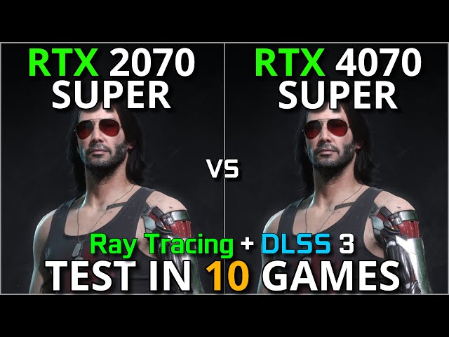 RTX 2070 SUPER vs RTX 4070 SUPER | Test in 10 Games | 1080p 1440p | RT DLSS FG | 5 Years Difference