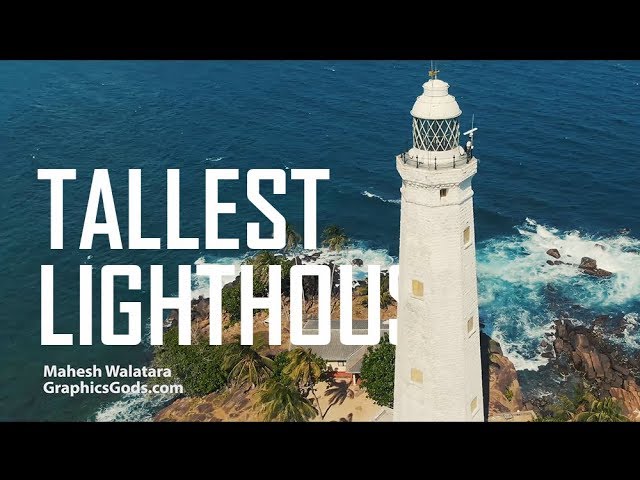 Tallest Lighthouse in Sri Lanka- Dondra Head Matara- DJI Mavic 2 Zoom- Relaxation Video
