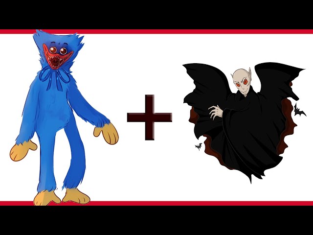Huggy Wuggy + DRACULA = ? | Poppy Playtime Animation meme PART #21