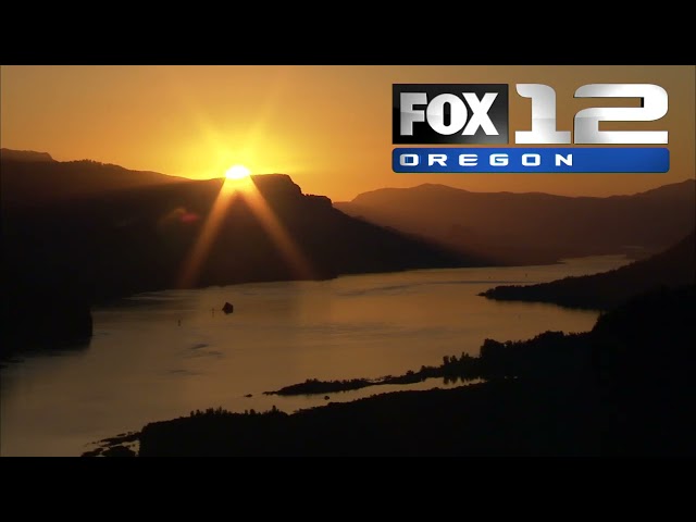 FOX 12: Columbia River Gorge sunrise 1