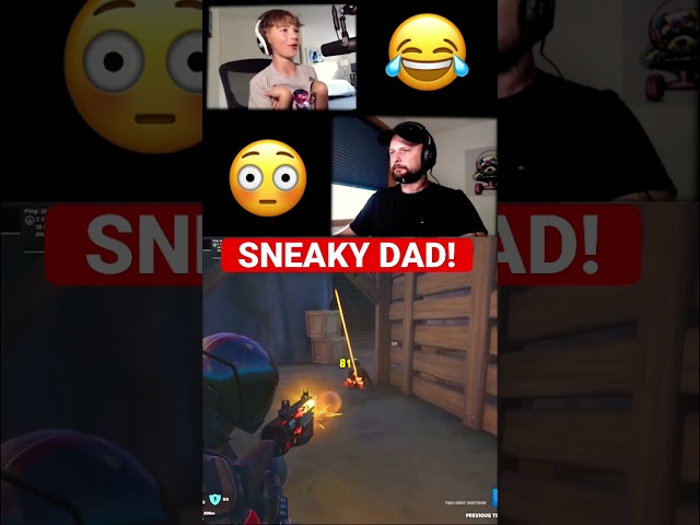 Sneaky Dad in Fortnite #shorts