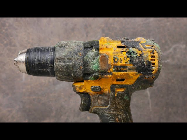 Cordless Drill Restoration | Dewalt DCD777 18V  Brushless Drill  Battery Rebuild