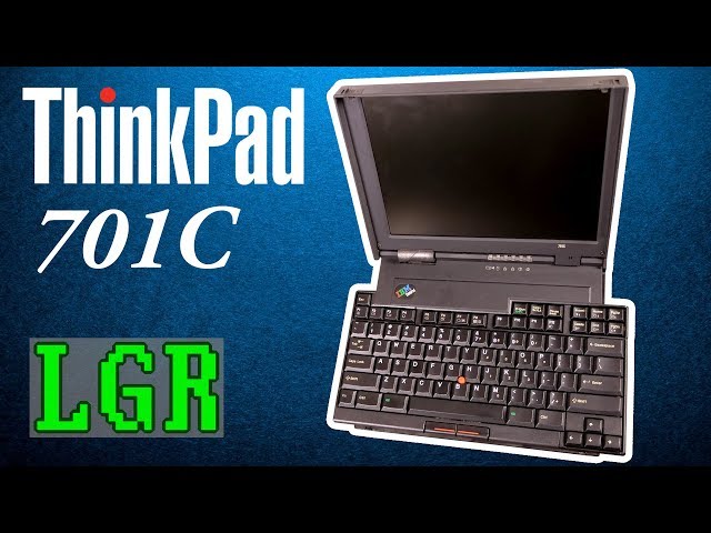 IBM ThinkPad 701C: The Iconic Butterfly Keyboard