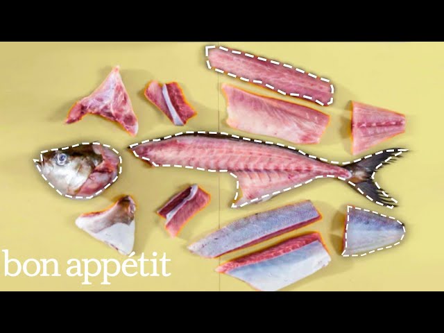How a Japanese Chef Turns a Whole Fish Into 6 Dishes | Handcrafted | Bon Appétit
