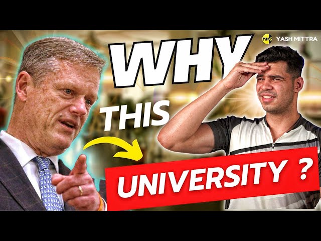 Why did you select this university? Best Answer for F-1 Visa Interview | Tips and Tricks