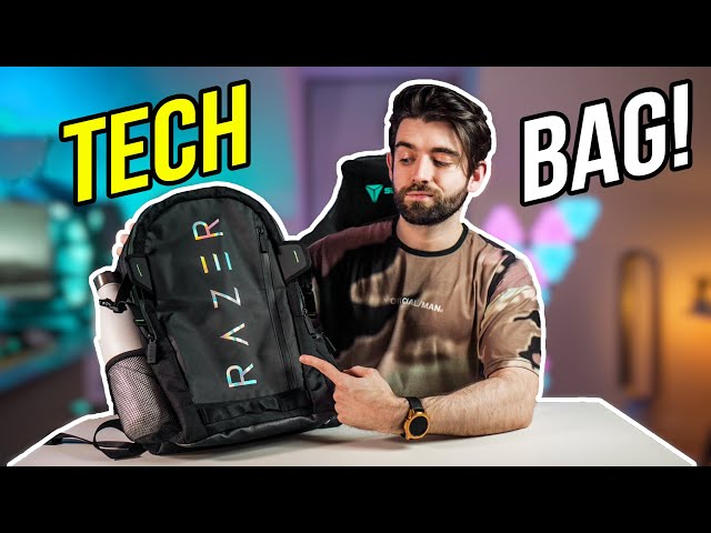 My New Tech Backpack! - Razer Rogue V3 Chromatic Edition