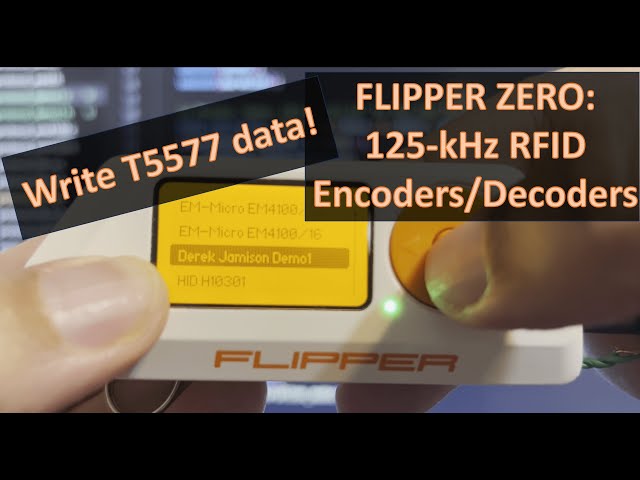 Flipper Zero: Understanding 125-kHz RFID Protocol Files
