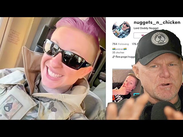 Cocky Army Solider Loses ALL Military Bearing on TikTok - Vets Rage (Marine Reacts)