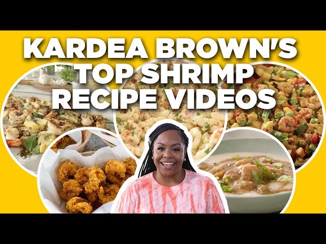 Kardea Brown's Top 5 Shrimp Recipe Videos | Delicious Miss Brown | Food Network