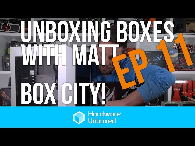 Unboxing Boxes With Matt Ep. #11: Box City!