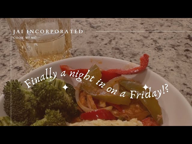 VLOG: Friday Vibes: Cook w/ Me