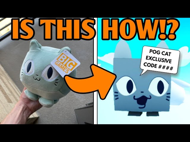 PLUSHIES! is THIS HOW to GET POG CAT!? in Pet Simulator X