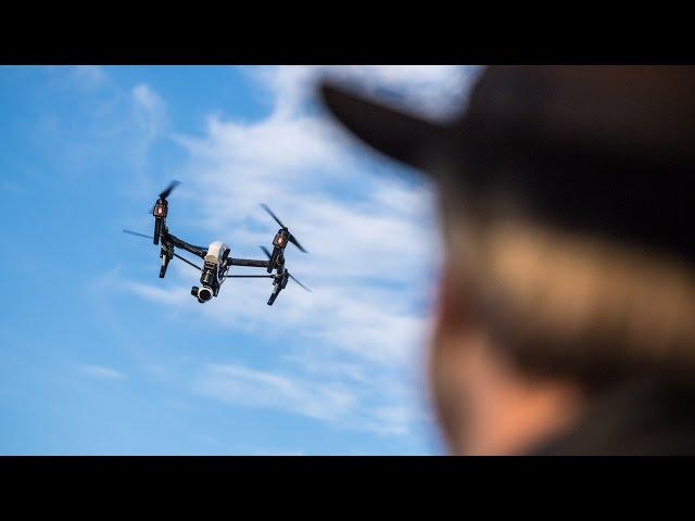 Flying the DJI Inspire 1 Quadcopter with Adam Savage
