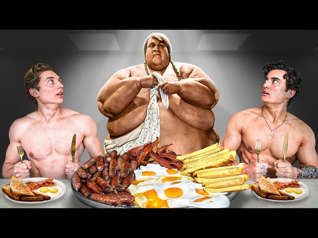 Bodybuilders Eat World's Heaviest Man's Diet for 24 Hours