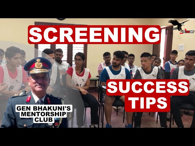 The Crux of Stage-1 & SSB by Maj Gen VPS Bhakuni | Gen Bhakuni's Mentorship Club to Crack SSB
