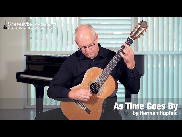 As Time Goes By by Herman Hupfeld - Danish Guitar Performance - Soren Madsen
