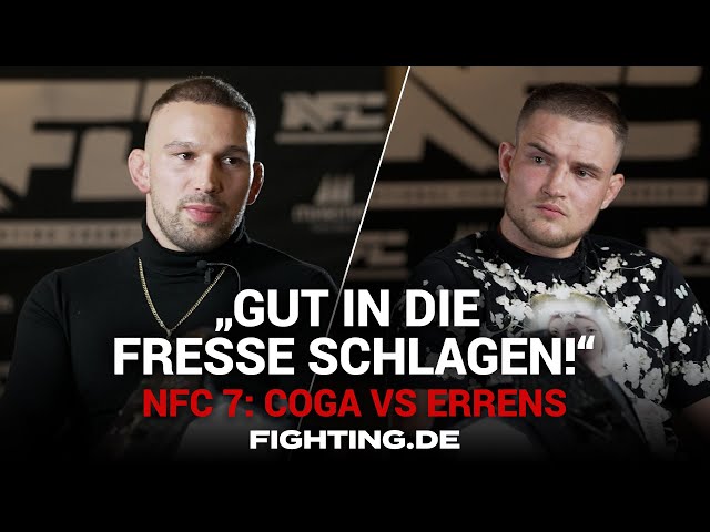 FACE OFF: Max Coga vs Jarno Errens | NFC 7 | Interview - FIGHTING