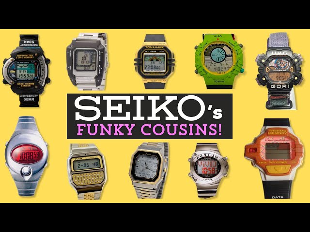 The Untold Story of Seiko’s other Digitals : Pulsar, Alba and Lorus