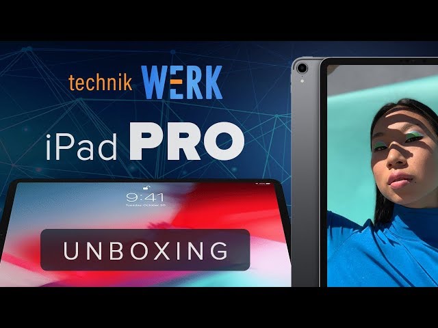 iPad Pro 11‘'; Space grey Unboxing