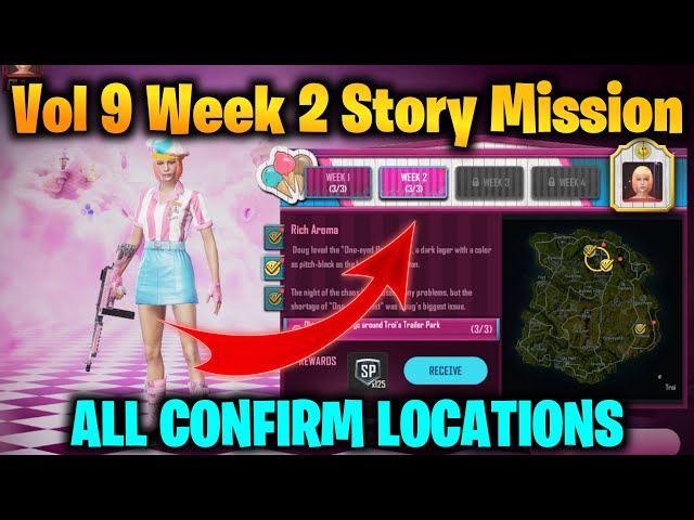 New State Mobile  - Vol 9 - WEEK 2 STORY MISSIONS LOCATION