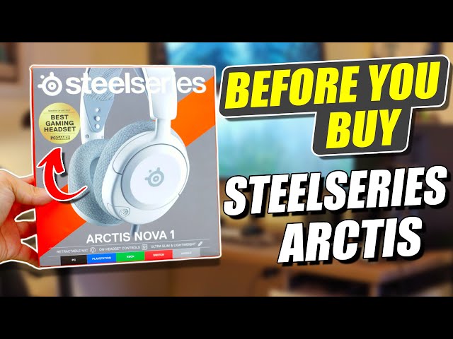 Best Gaming Headset ?? SteelSeries Arctis Nova 1 Review