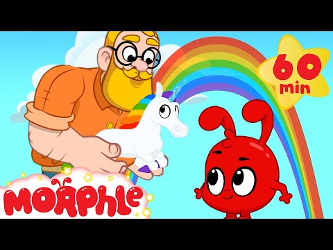 COLORFUL RAINBOW UNICORNS - My Magic Pet Morphle 1hour | Magic Universe - Kids Cartoons